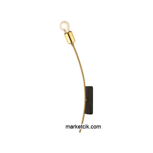 Marketcik RTA114-111 Dekoratif Sarı Retro Modern Duvar Aplik