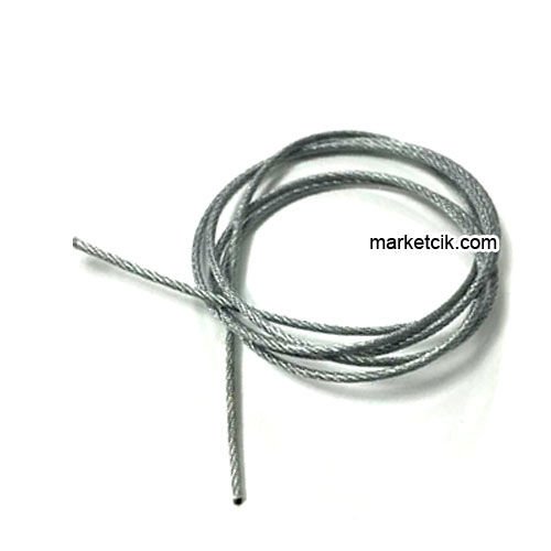 Marketcik 1mm Avize Çelik Askı Teli Metre Satış