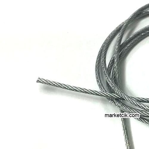 Marketcik 1mm Avize Çelik Askı Teli Metre Satış