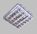 Pelsan 4x18 W Sıva Altı Çift Parabolik Armatür, 7 Lamel, Elektronik Balast