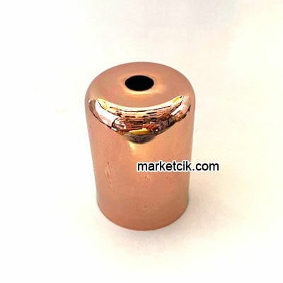 Marketcik Dekoratif Metal Bakır Lale E27 Duylar İçin
