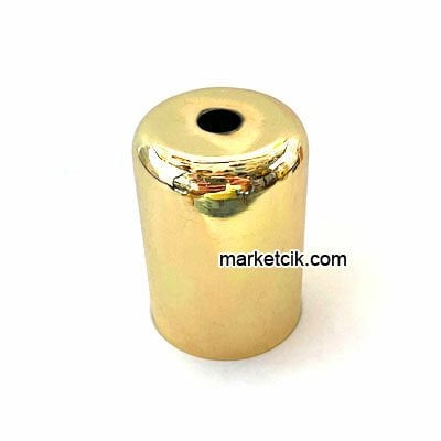 Marketcik Dekoratif Metal Sarı Lale E27 Duylar İçin