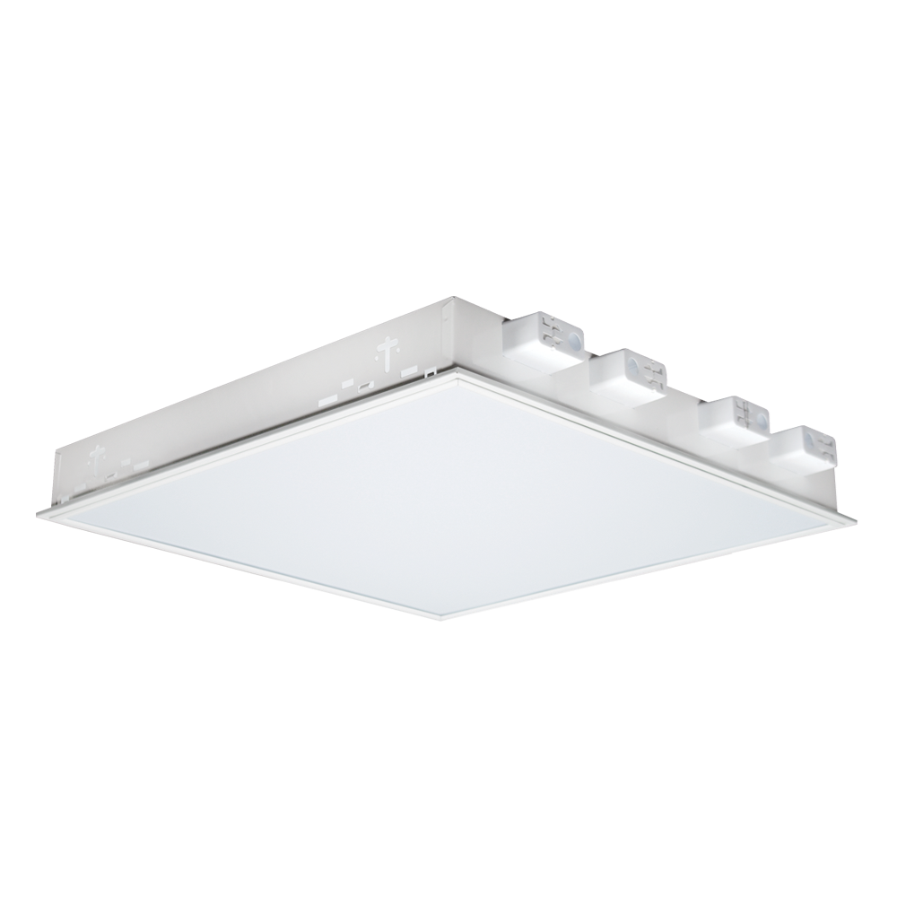 Pelsan 2x36 W S.A. Metal Asma Tavan Armatürü Opal Lensli