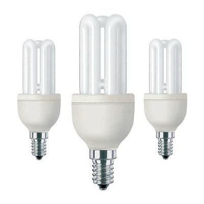 Philips 6 Adet 8 Watt Sarı Düz Enerji Tasarruflu Ampul E14 Duylu T2 Tornado