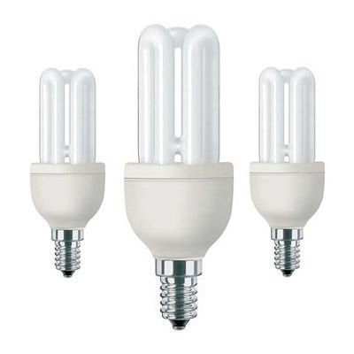 Philips 6 Adet 8 Watt Sarı Düz Enerji Tasarruflu Ampul E14 Duylu T2 Tornado