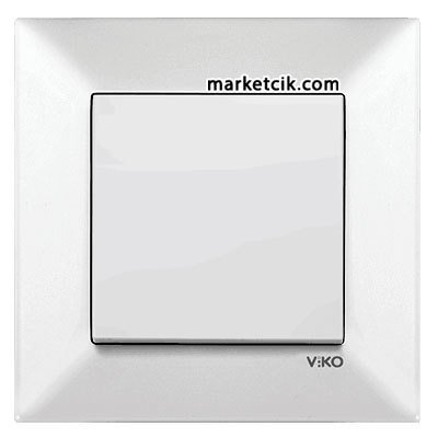 VİKO by Panasonic Meridian Beyaz Aç Kapa Anahtar, 12 Adet KAMPANYALI ÜRÜN