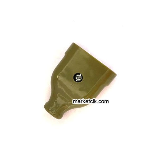 Marketcik Dekoratif Gold Yassı Kablo Ucu Dişi Fiş