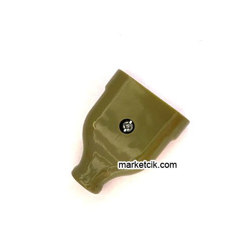 Marketcik Dekoratif Gold Yassı Kablo Ucu Dişi Fiş