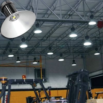 Kendal 30 Watt Yüksek Tavan Pendante Cob Led Atölye Armatürü, Beyaz Işık