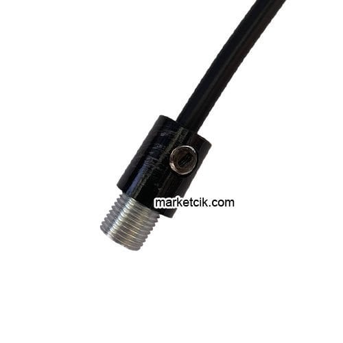 E14 E27 Duylar ve Kablolar İçin Küçük Plastik Siyah Kablo Kilidi