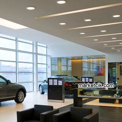 Pelsan-Tio 9 Watt Sıva Altı Led Slim Panel Sarı-Günışığı-Beyaz Işık 10 Adet Sarı Işık