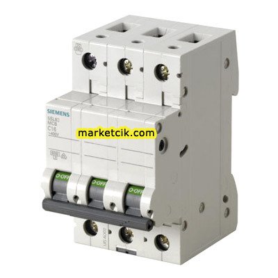 Siemens 5SL4310-7 3x10 Amper C Tipi 10KA Otomatik Sigorta