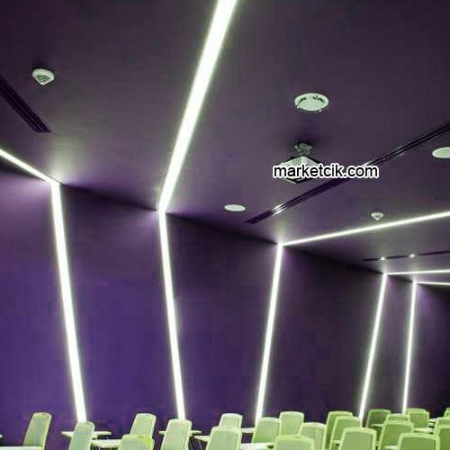 60 cm 20 Watt Günışığı Işık Sıva Altı Led Linear Aydınlatma, Mimari Led Aydınlatma 3000-4000 Kalvin