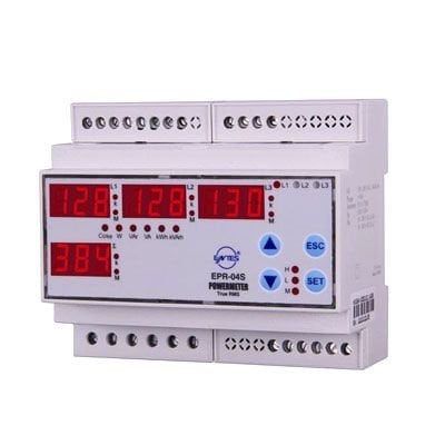 Entes EPR-04-DIN Güç ve Enerji Ölçer
