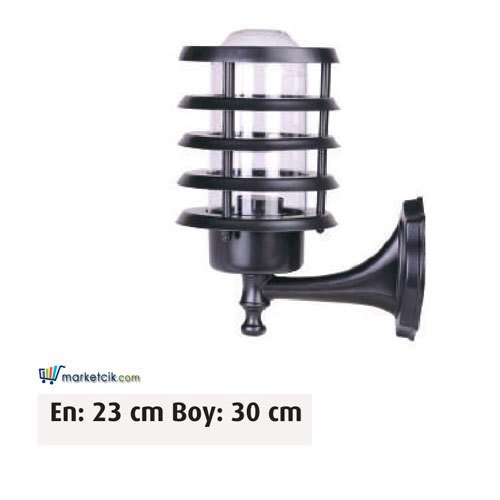 Ayaz 30x23 Bollard Park Bahçe Aydınlatma Duvar Apliği