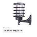 Ayaz 30x23 Bollard Park Bahçe Aydınlatma Duvar Apliği