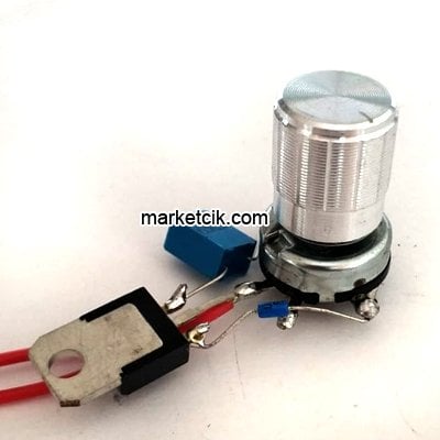 Marketcik Krom Işık Ayar Butonu Kablolu Seyyar Tas Dimmer