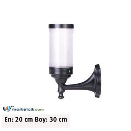 Ayaz 30x20 Bollard Park Bahçe Aydınlatma Duvar Apliği
