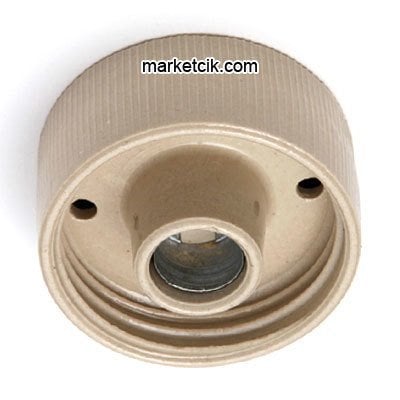 Marketcik E27 Büyük Glop Porselen Tavan Duy
