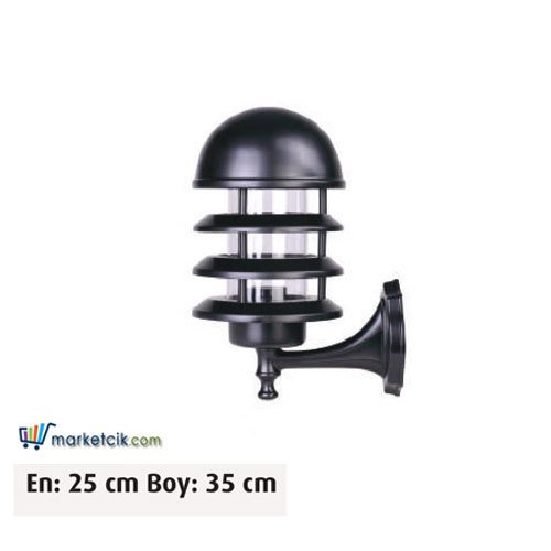 Ayaz 35x25 Bollard Park Bahçe Aydınlatma Duvar Apliği
