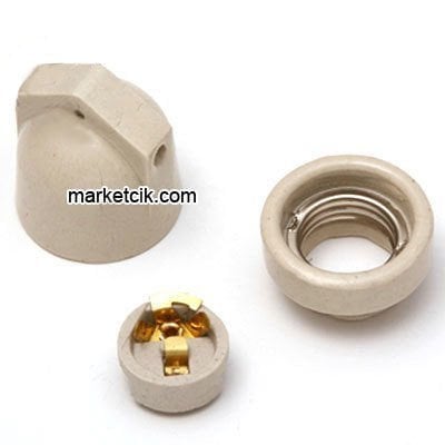 Marketcik E27 Porselen Yağmur Duy