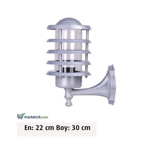 Ayaz 30x22 Bollard Park Bahçe Aydınlatma Duvar Apliği