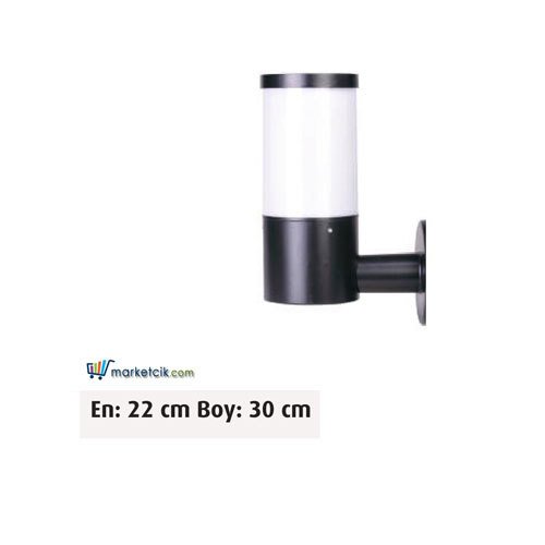 Ayaz 30x22 Bollard Park Bahçe Aydınlatma Duvar Apliği