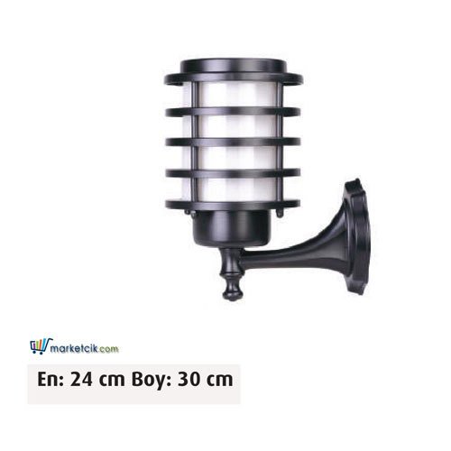 Ayaz 30x24 Bollard Park Bahçe Aydınlatma Duvar Apliği