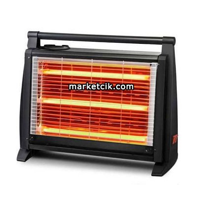 Kumtel LX-2835 Delux 1500 Watt Quartz Tüplü Yer Isıtıcı