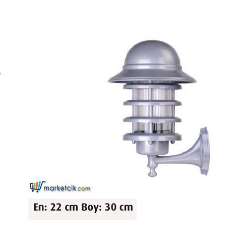 Ayaz 30x22 Bollard Park Bahçe Aydınlatma Duvar Apliği
