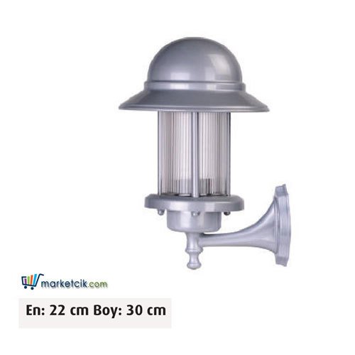 Ayaz 30x22 Bollard Park Bahçe Aydınlatma Duvar Apliği