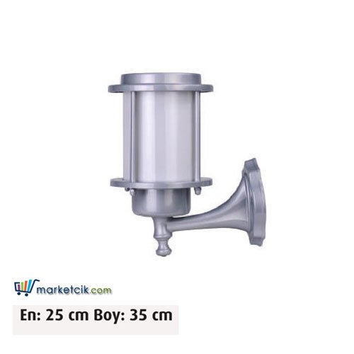 Ayaz 35x25 Bollard Park Bahçe Aydınlatma Duvar Apliği