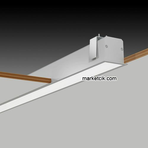 1 metre 32 Watt Günışığı Işık Sıva Altı Led Linear Aydınlatma, Mimari Led Aydınlatma 3000-4000 Kalvin
