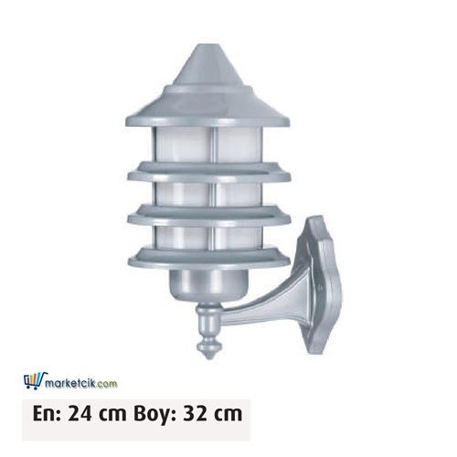 Ayaz 32x24 Bollard Park Bahçe Aydınlatma Duvar Apliği
