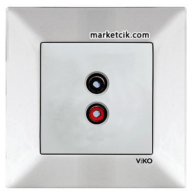 Viko by Panasonic Meridian Krem Müzik Yayın Hoparlör Prizi