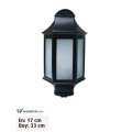Ayaz 33x17 Bollard Park Bahçe Aydınlatma Duvar Apliği