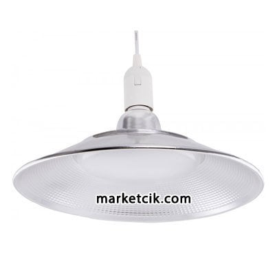 Kendal 100 Watt Yüksek Tavan Pendante Led Atölye Armatürü E27 Duy, Beyaz Işık