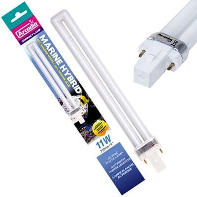 Arcadia 11 Watt Marine Hybrid %60 Deniz Beyazı, %40 Deniz Mavisi Işık Akvaryum Ampulü