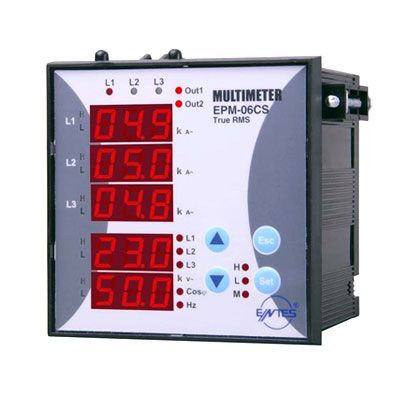 Entes EPM-06CS-96 Multimetre Kontaklı Ölçüm Cihazı