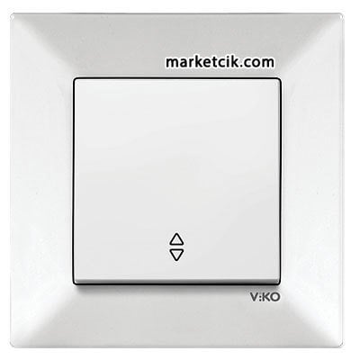 VİKO by Panasonic Meridian Krem Vavien Aç Kapa Anahtar Priz