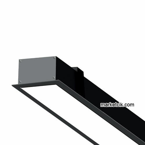 2000 cm 64 Watt Günışığı Işık Sıva Altı Led Linear Aydınlatma, Mimari Led Aydınlatma 3000-4000 Kalvin