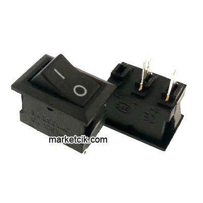 On Off Mini Işıksız Anahtar Buton