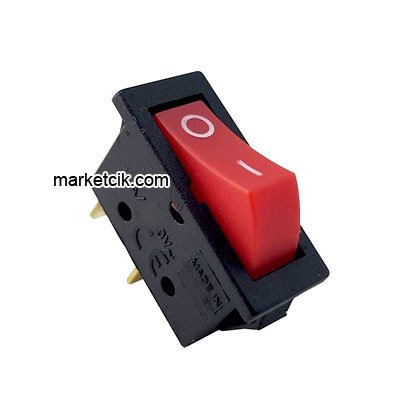 On Off Tekli Işıksız Anahtar Buton