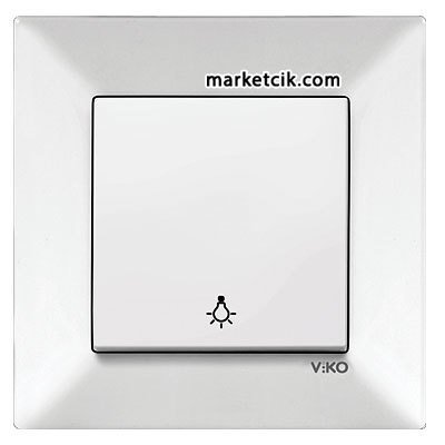 VİKO by Panasonic Meridian Krem Light Merdiven Anahtar Prizi