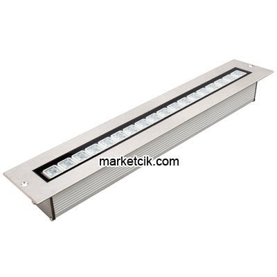 18 Watt Sıva Altı Led Wallwasher Duvar Boyama Aydınlatma Armatürü, Beyaz-Günışığı-Mavi-Kırmızı-Yeşil-Amber Işık