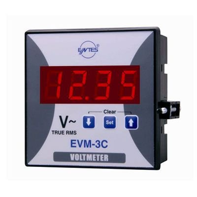 Entes EVM-3C-96 Voltmetre Ölçüm Cihazı, Kontak Çıkışlı