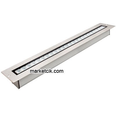 24 Watt Sıva Altı Led Wallwasher Duvar Boyama Aydınlatma Armatürü, Beyaz-Günışığı-Mavi-Kırmızı-Yeşil-Amber Işık