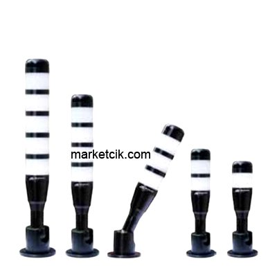 Mutlusan 1 Katlı Sabit Işıklı Kolon 24 Volt DC