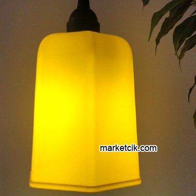 Marketcik Sarı Renk Park Bahçe Ağaç Feneri Işığı