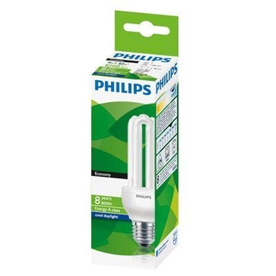Philips 6 Adet 11 Watt Sarı Düz Enerji Tasarruflu Ampul E27 Duylu T2 Tornado